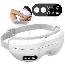 Heated Eye Massager 9 Acupoint Massage For Eyes Birthday Gift For Men And Women Music Heated Eye Massager 180 Degree Foldable