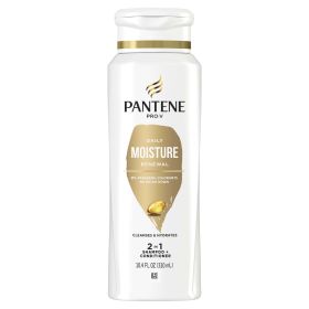 Pantene Pro-V Daily Moisture Renewal 2 in 1 Shampoo + Conditioner;  10.4 oz
