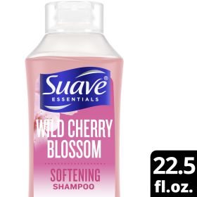 Suave Softening Shampoo Wild Cherry Blossom;  22.5 oz