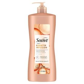 Suave Keratin Infusion Smoothing Conditioner for Frizzy Hair;  28 oz
