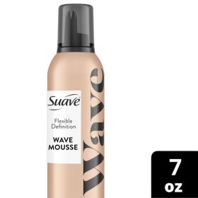 Suave Simply Styled Wave Mousse;  Crunch Free Curls;  7 oz