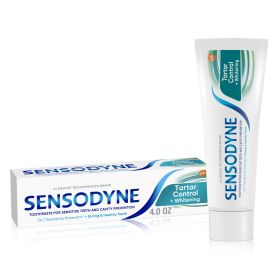 Sensodyne Tartar Control Whitening Sensitive Toothpaste;  4 oz