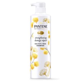 Pantene Sulfate Free Shampoo;  Damage Repair Shampoo with Castor Oil;  14.8 oz