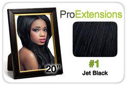 Pro Lace 20", #1 Jet Black