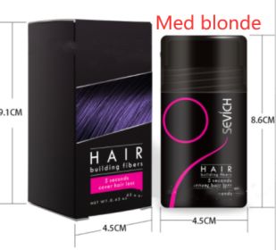 Powder Extension Thinning Thickening Hair Growth (option: Med blonde-12G)