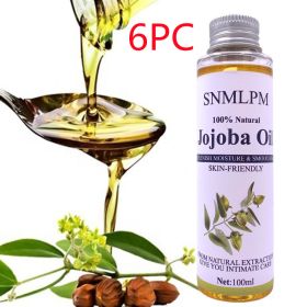 Moisturizing Body Massage Essential Oil Facial Care Jojoba Oil Processing (option: 100ml-6PCS)