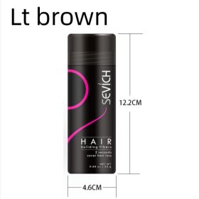 Powder Extension Thinning Thickening Hair Growth (option: Lt brown-25G)